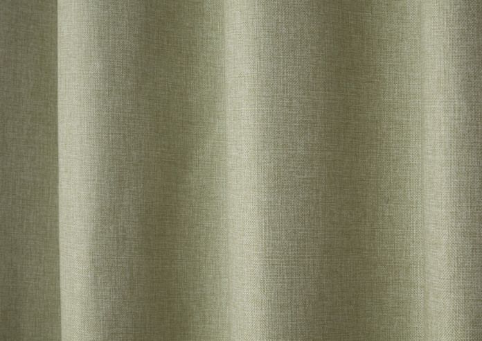 Cosmos (Blackout) Eyelet, Green - Ready Made Curtains - Image 5
